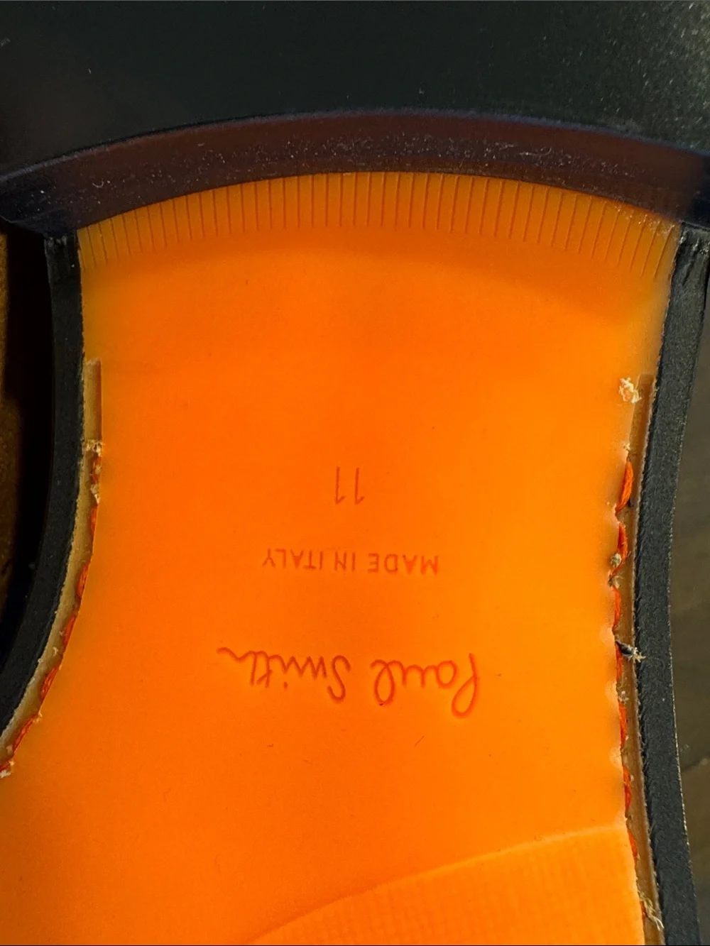 Paul Smith Tan Suede Wingtip Oxfords